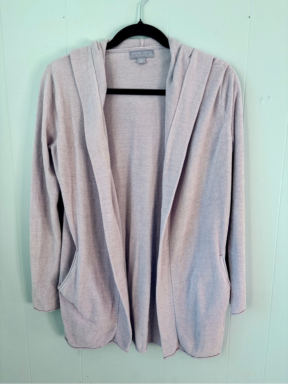Barefoot Dreams Fall Cozychic Lite Hooded Open Cardigan Sweater XS